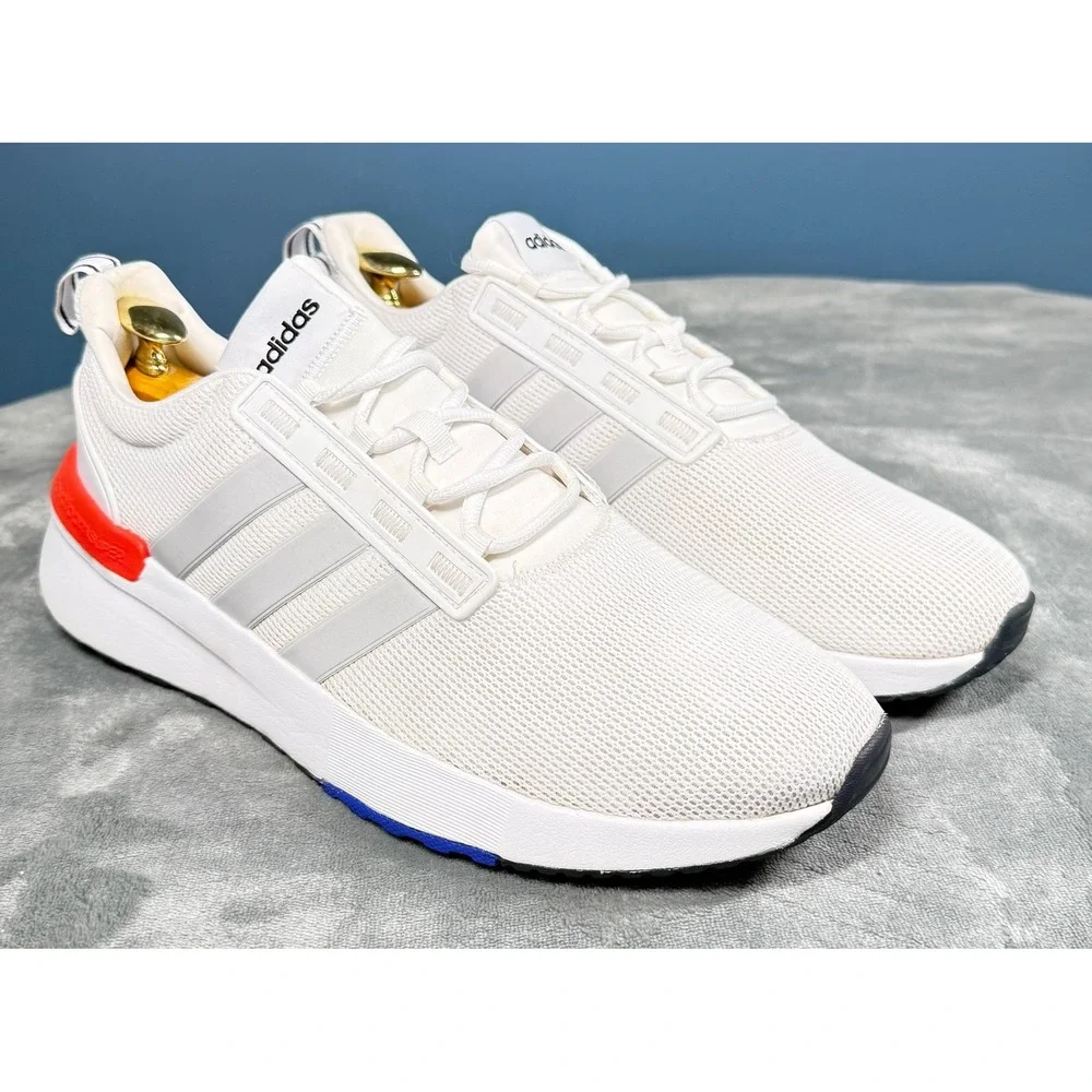 Adidas Racer TR21 Running Shoes Mens 10.5 White Cloudfoam Super